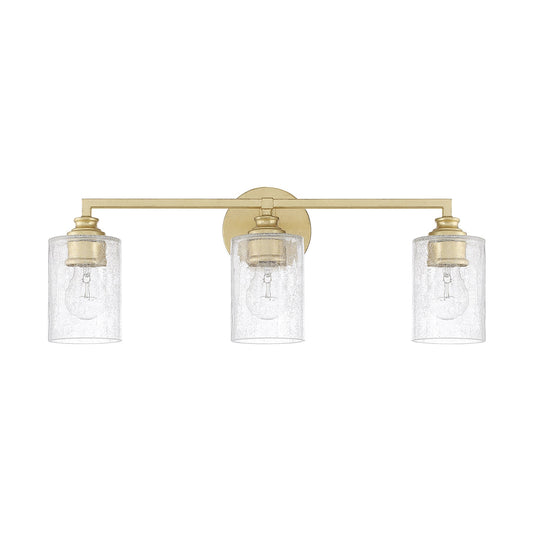  Milan 3 Light Vanity In Capital Gold