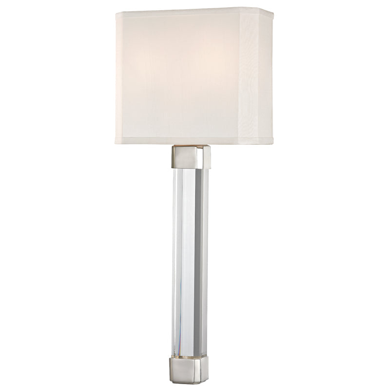  Larissa 2 Light Wall Sconce In Polished Nickel