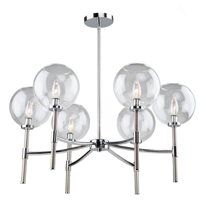  Hamilton 6-Light Chandelier