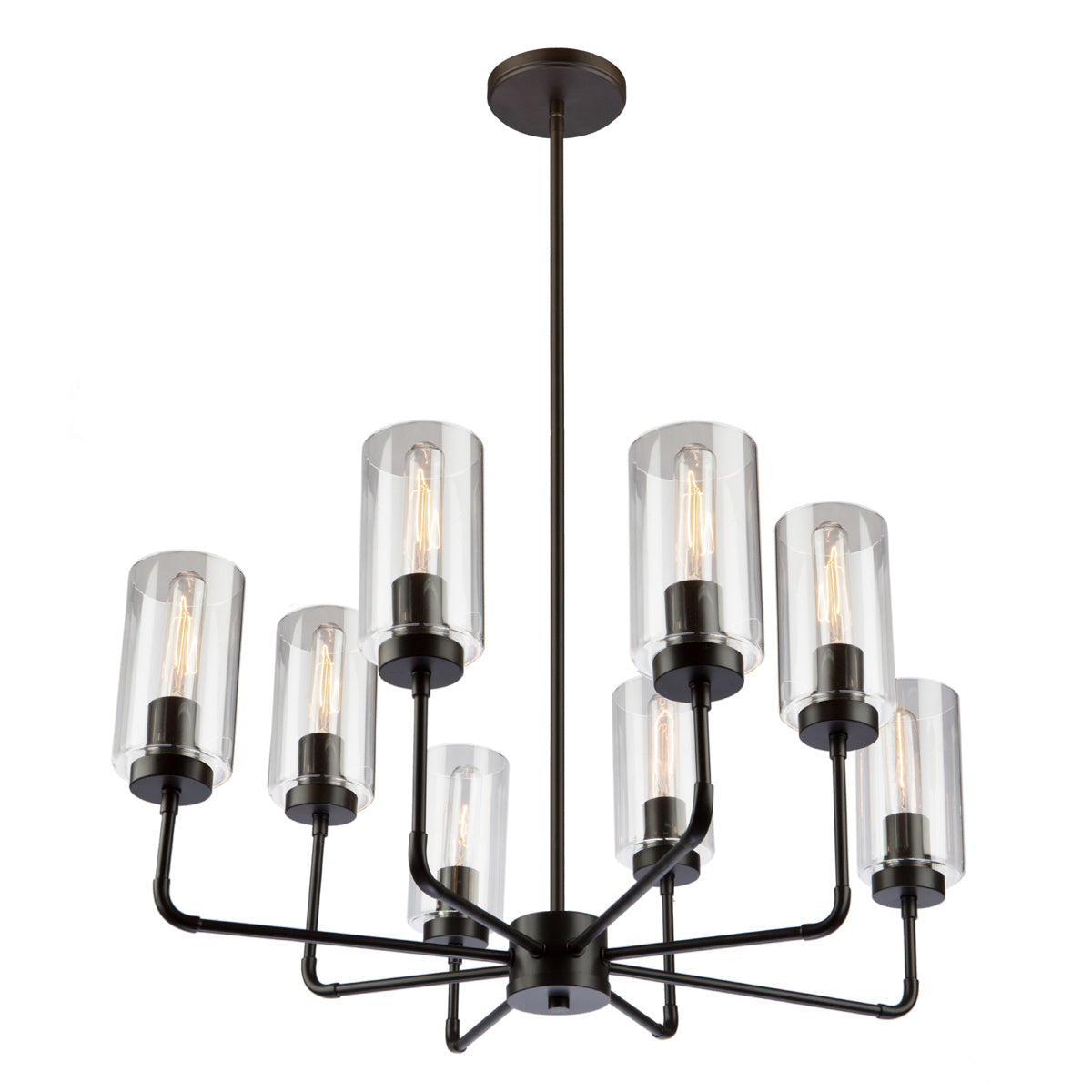  Ray Chandelier In Oil Rubbed Bronze