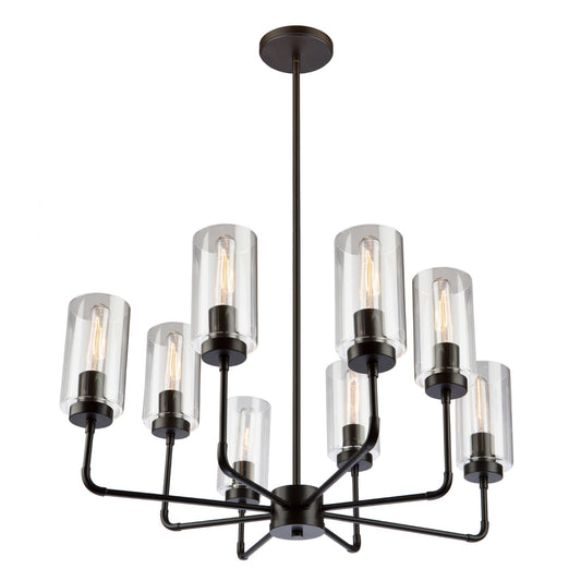  Ray Chandelier In Oil Rubbed Bronze