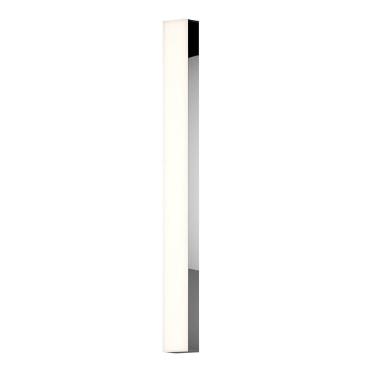  Solid Glass Bar 32" LED Bath Bar In Polished Chrome