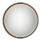  Uttermost's Finnick Iron Coil Round Mirror Designed By Grace Feyock