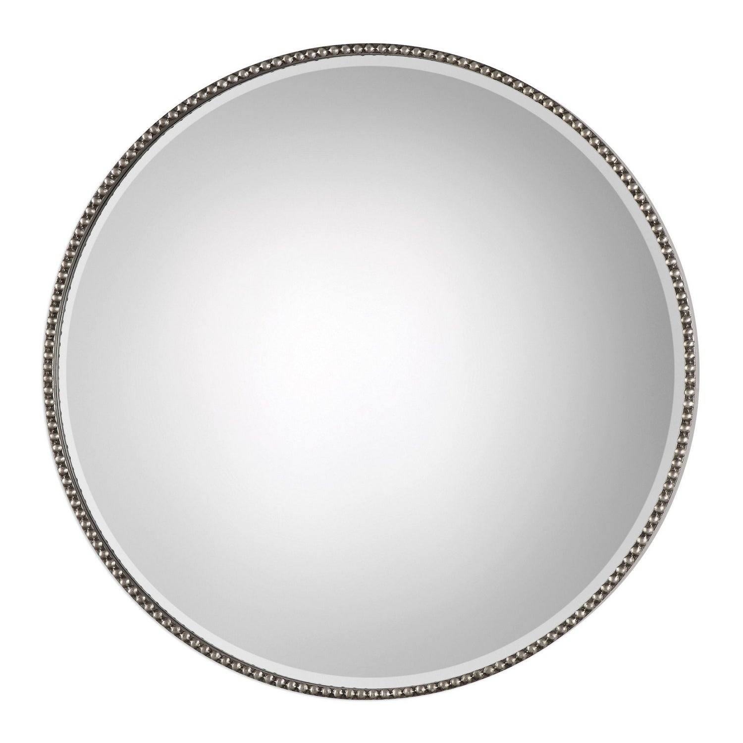  Uttermost's Stefania Beaded Round Mirror Designed By Grace Feyock