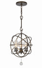  Solaris 3-Light Outdoor Chandelier In English Bronze