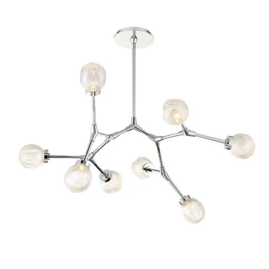  Catalyst Chandelier In Polished Nickel