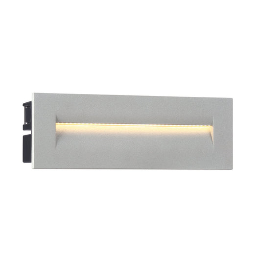  1-Light Outdoor In-Wall In Marine Grey
