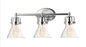 Maxim Seafarer 3-Light Bath Vanity In Polished Chrome