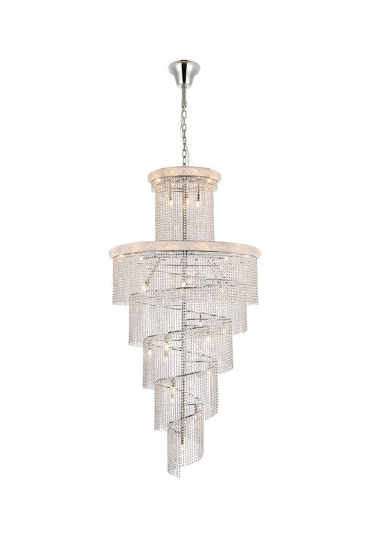  Spiral 41-Light Chandelier