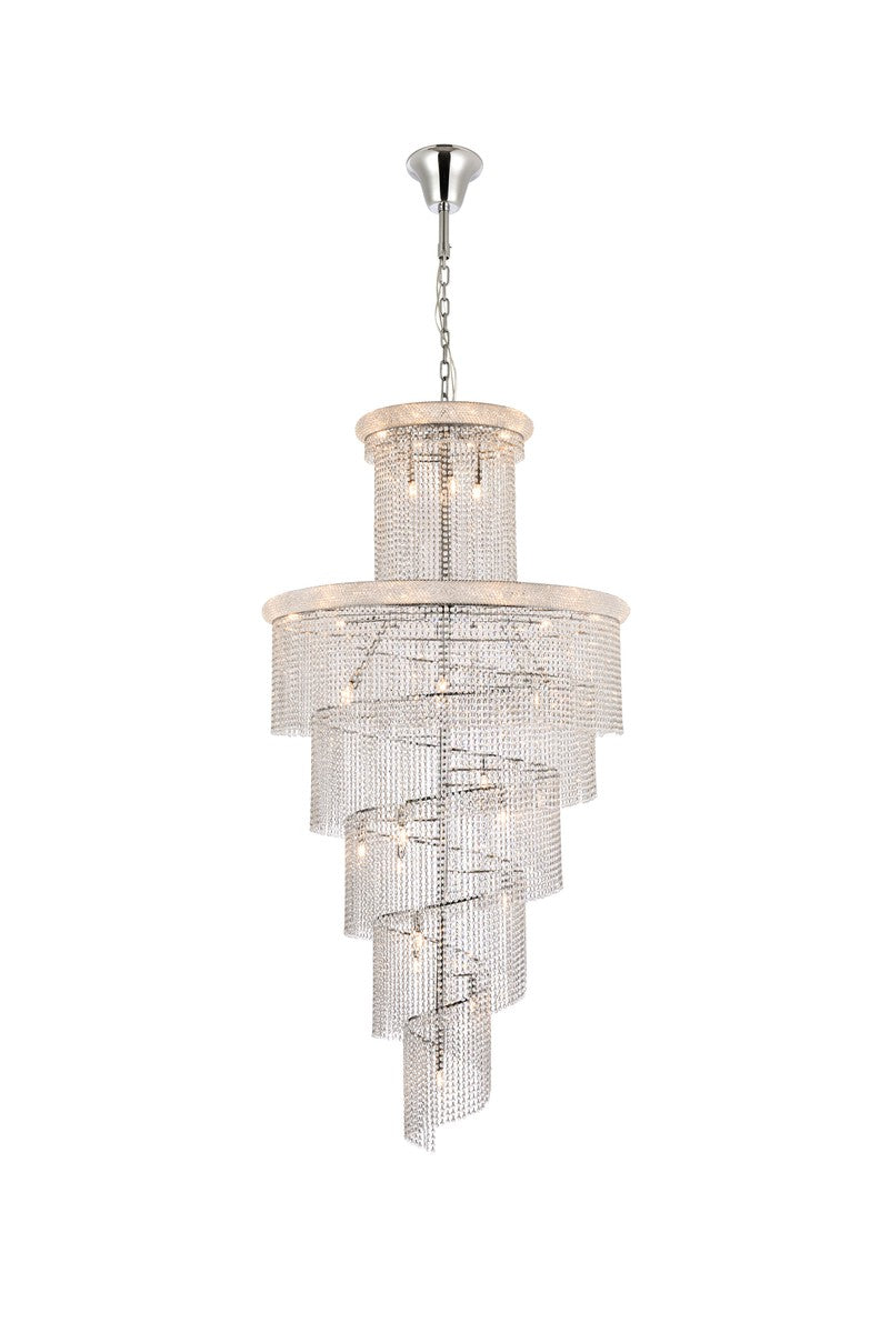  Spiral 41-Light Chandelier