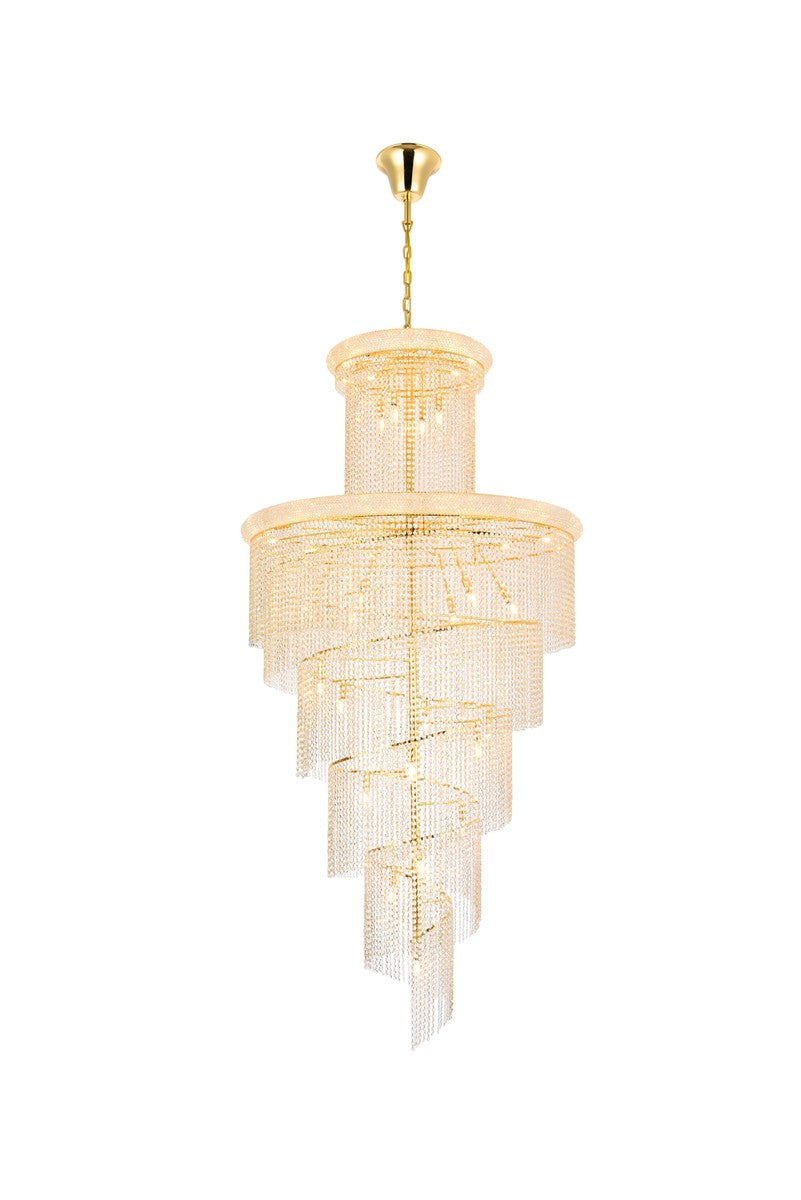  Spiral 41-Light Chandelier