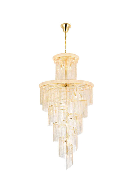  Spiral 41-Light Chandelier