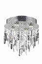  Galaxy 4-Light Flush Mount