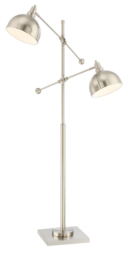  Cupola 2-Light Metal Floor Lamp