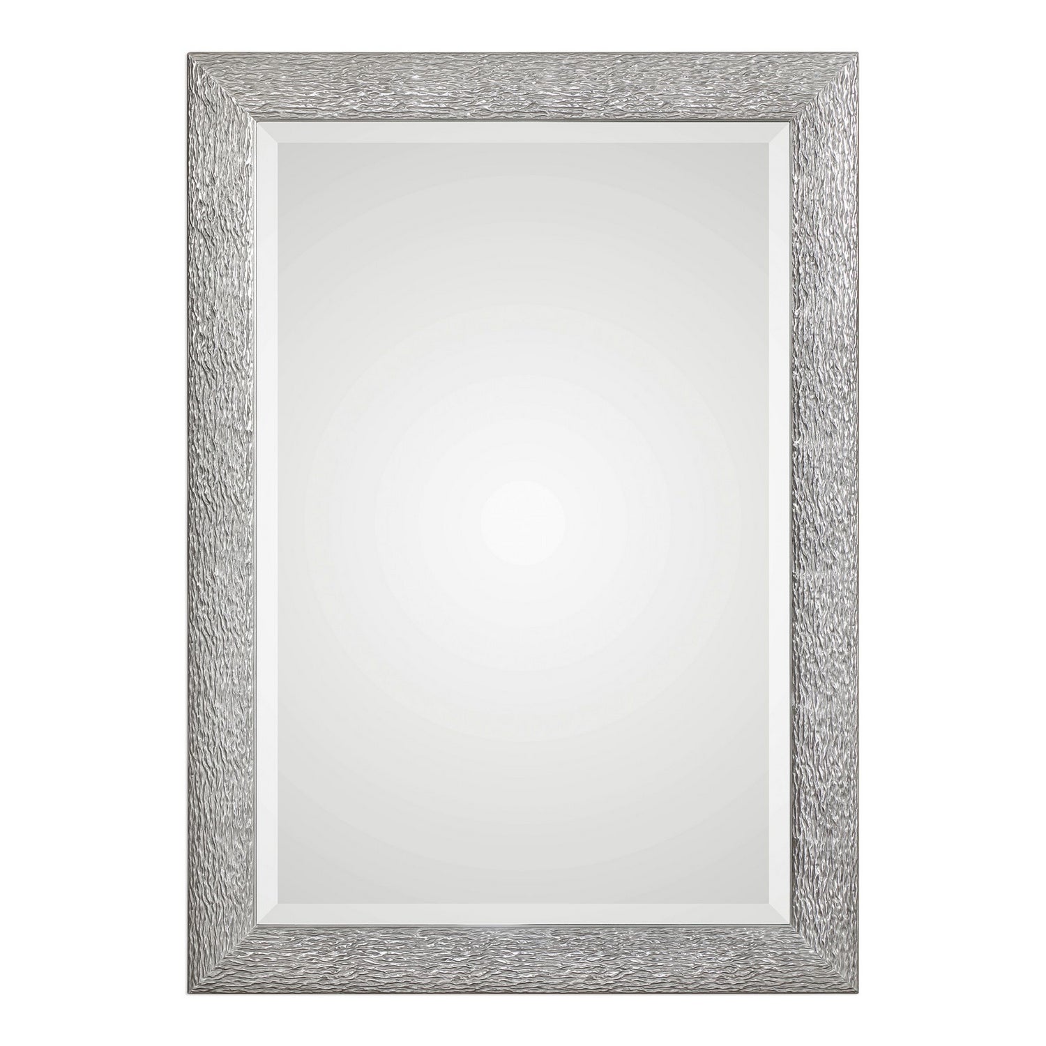  Uttermost's Mossley Metallic Silver Mirror Designed By Grace Feyock