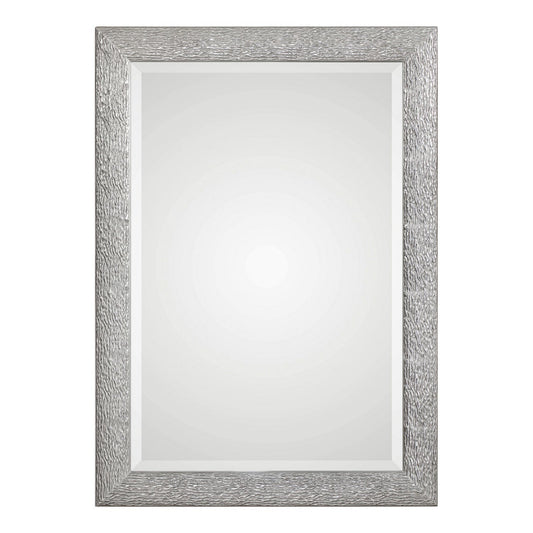  Uttermost's Mossley Metallic Silver Mirror Designed By Grace Feyock