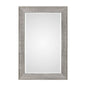  Uttermost's Leiston Metallic Silver Mirror Designed By David Frisch