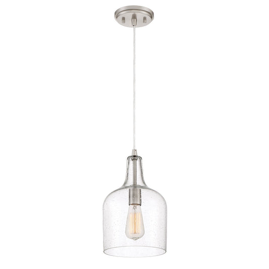  Anson 1-Light Mini Pendant In Brushed Nickel