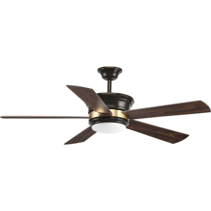  Harranvale 54" 5-Blade Fan With LED Light