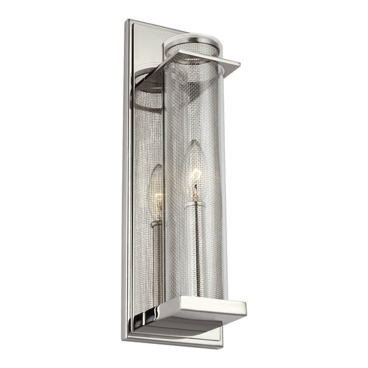  Silo Bath Sconce In Polished Nickel