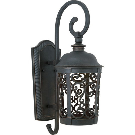 Maxim Whisper Dark Sky LED 1-Light Outdoor Wall Lantern In Bronze