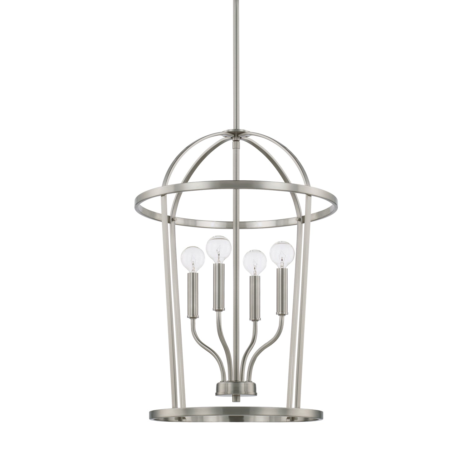  Greyson 4-Light Foyer Pendant In Brushed Nickel