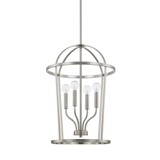  Greyson 4-Light Foyer Pendant In Brushed Nickel