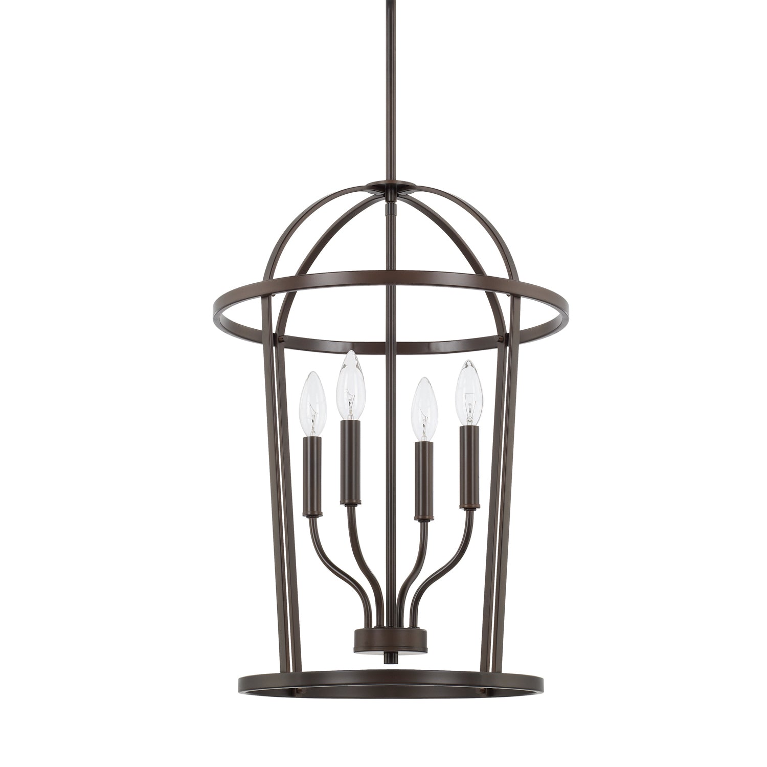  Greyson 4-Light Foyer Pendant In Bronze