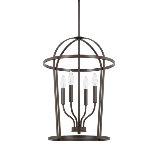  Greyson 4-Light Foyer Pendant In Bronze