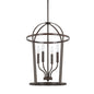  Greyson 4-Light Foyer Pendant In Bronze