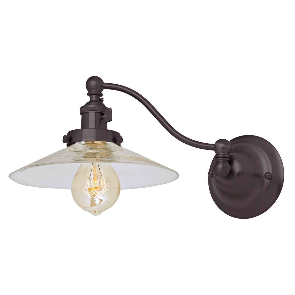  Midtown 1-Light Half Swing Angelique Wall Sconce