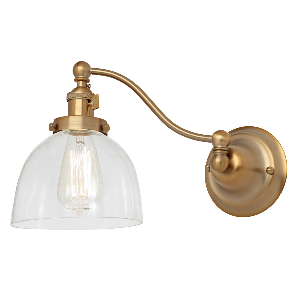  Midtown 1-Light Half Swing Vida Wall Sconce
