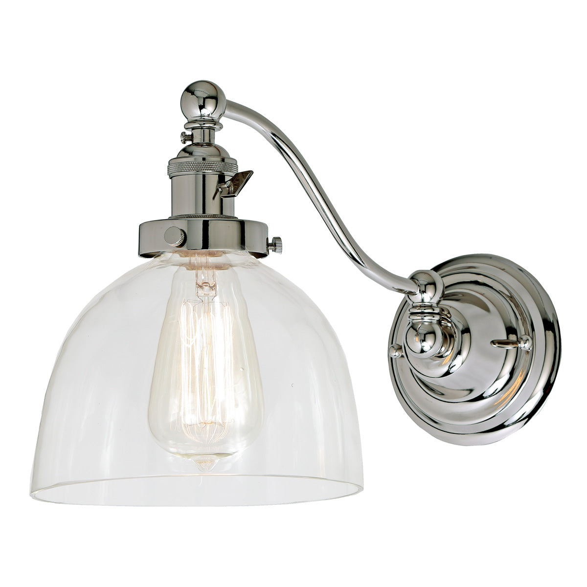  Midtown 1-Light Half Swing Vida Wall Sconce