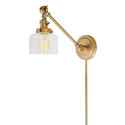  Midtown 1-Light Double Swivel Wrenley Wall Sconce