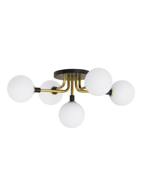  Viaggio Five Light Flush Mount