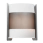  Iron Dimmable LED Wall Fixture In Brushed Steel Finish