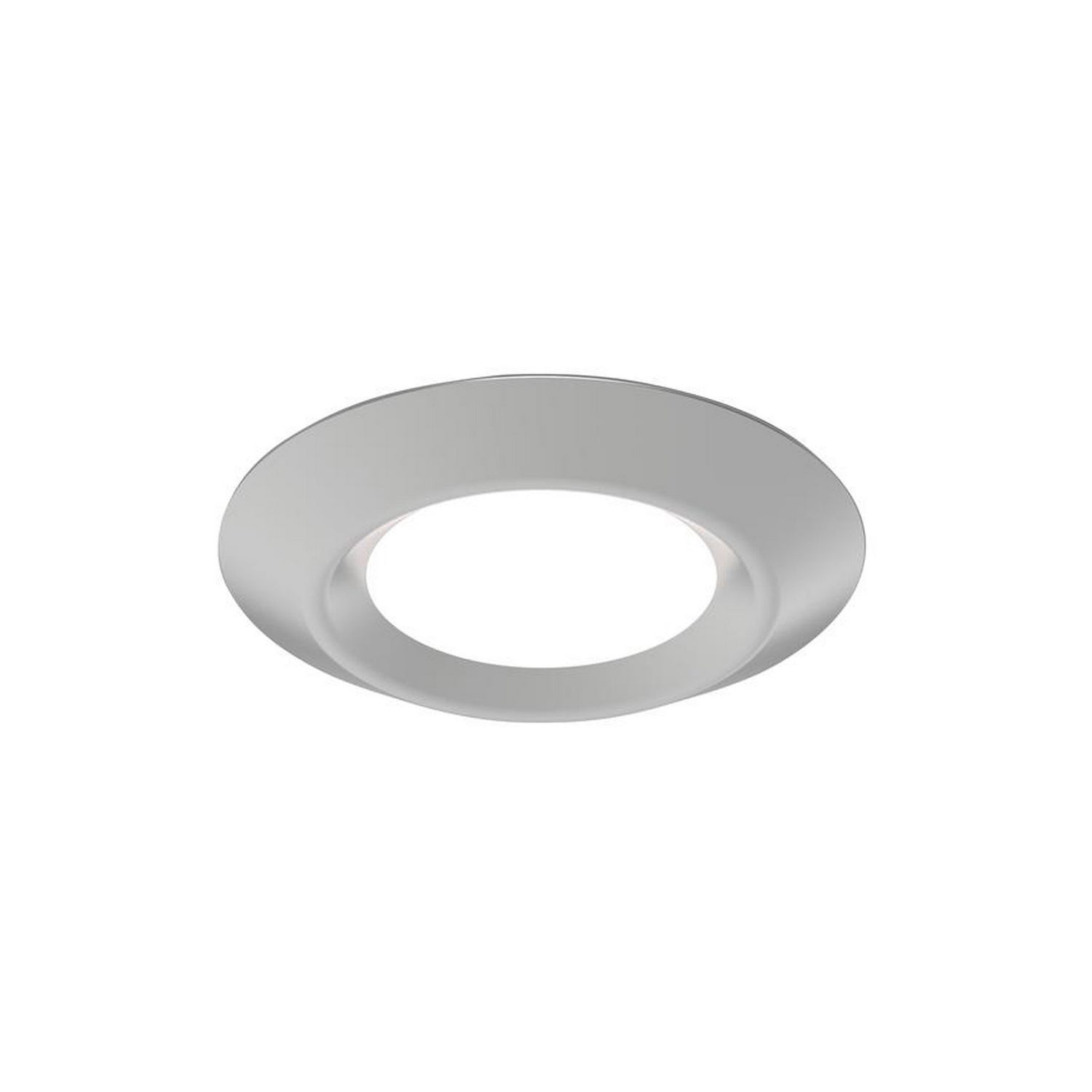 Sea Gull Lighting 6" Traverse Lyte Round T24 3000K 90CRI Satin Nickel In Satin Nickel