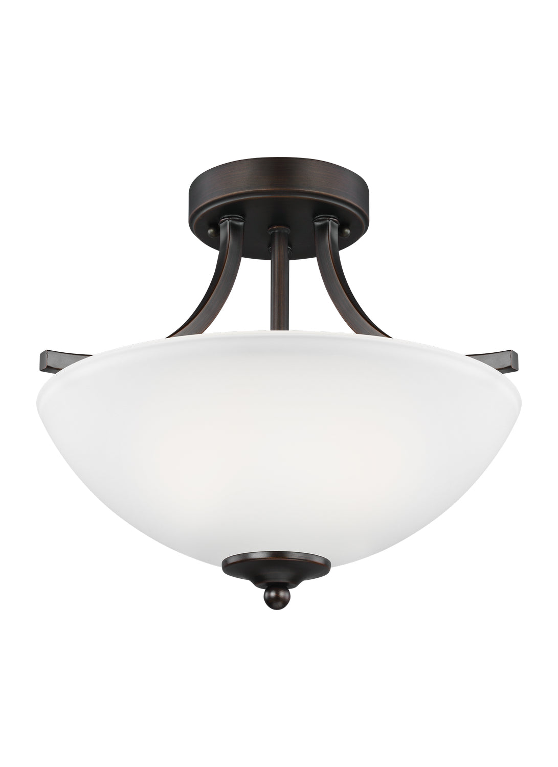  Geary Small 2-Light Semi-Flush Convertible Pendant