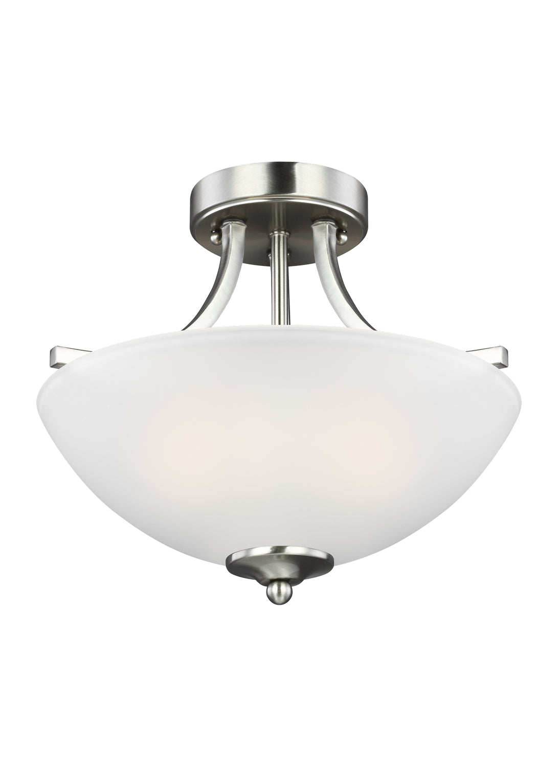  Geary Small 2-Light Semi-Flush Convertible Pendant
