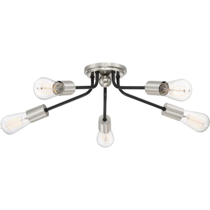  Latitude 5-Light Flush Mount