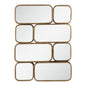  Uttermost's Canute Modern Gold Mirror Designed By David Frisch
