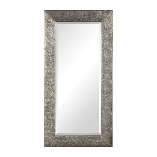  Uttermost's Maeona Metallic Silver Mirror Designed By David Frisch