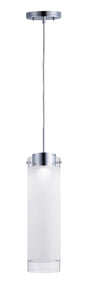 Maxim Scope Medium LED Pendant In Polished Chrome