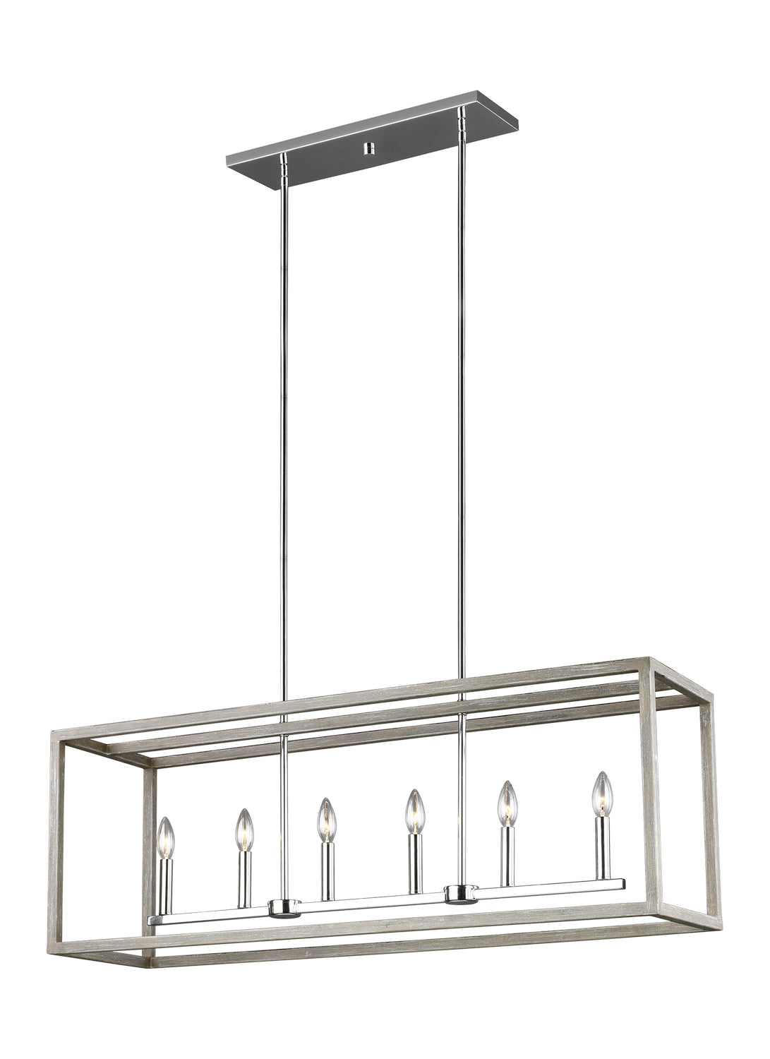  Moffet Street 6-Light Island Pendant