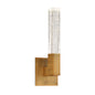  Cinema 1 Light Wall Sconce In Aged Brass
