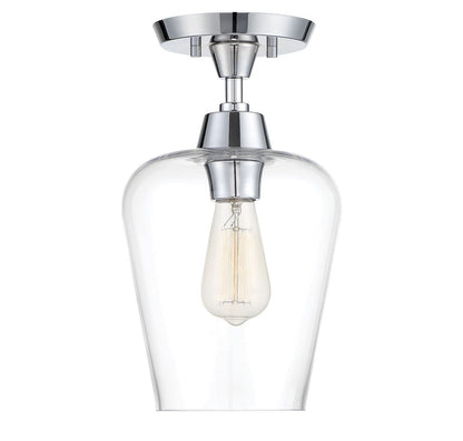  Octave 1-Light Semi-Flush
