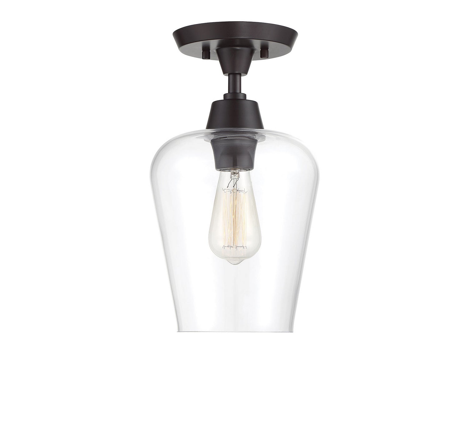  Octave 1-Light Semi-Flush