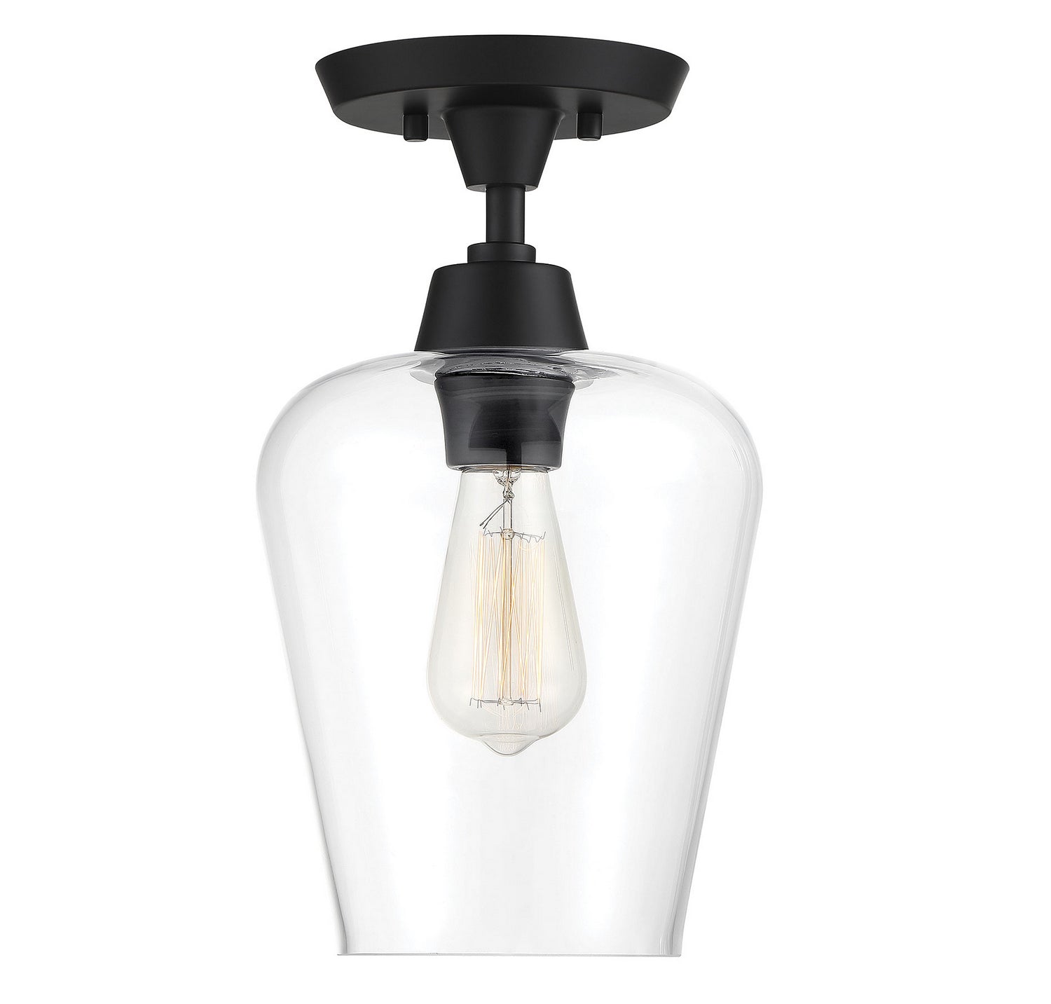  Octave 1-Light Semi-Flush