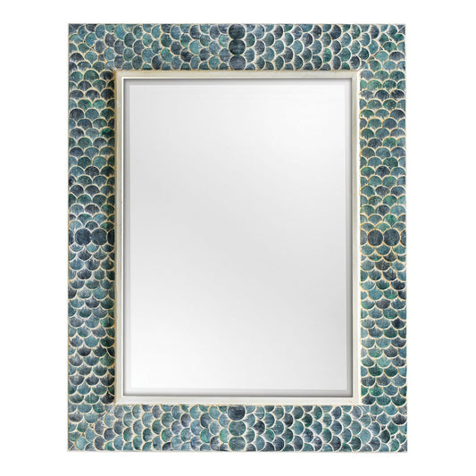 Uttermost's Makaria Coastal Blue Mirror Designed By Billy Moon