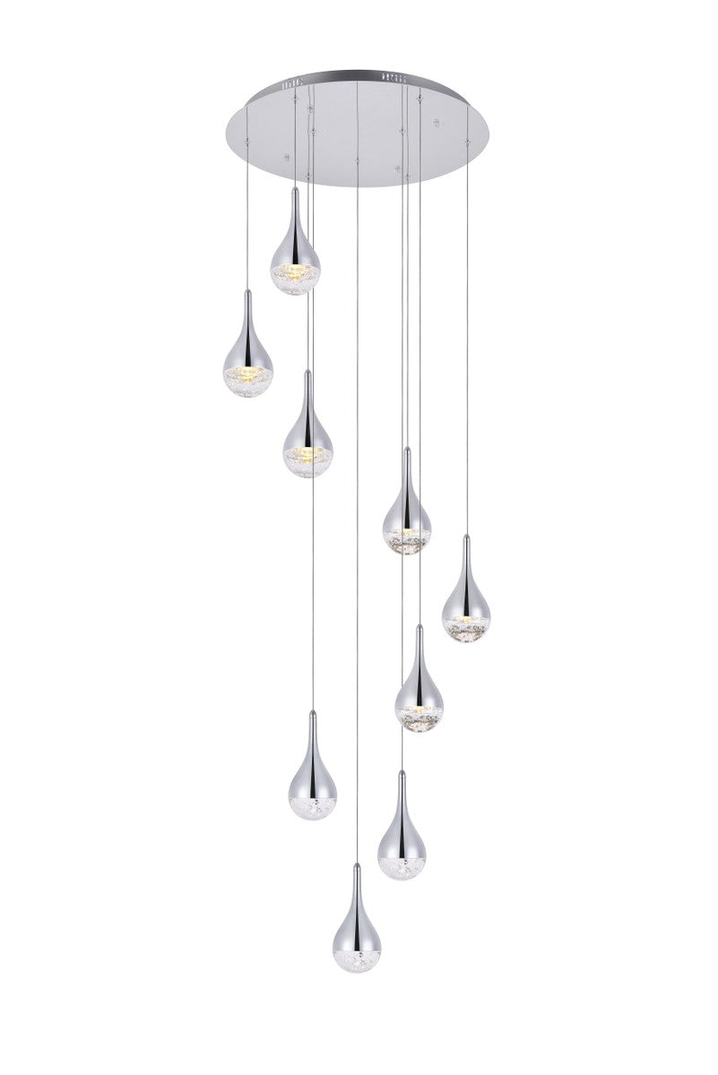  Amherst 9-Light Chandelier